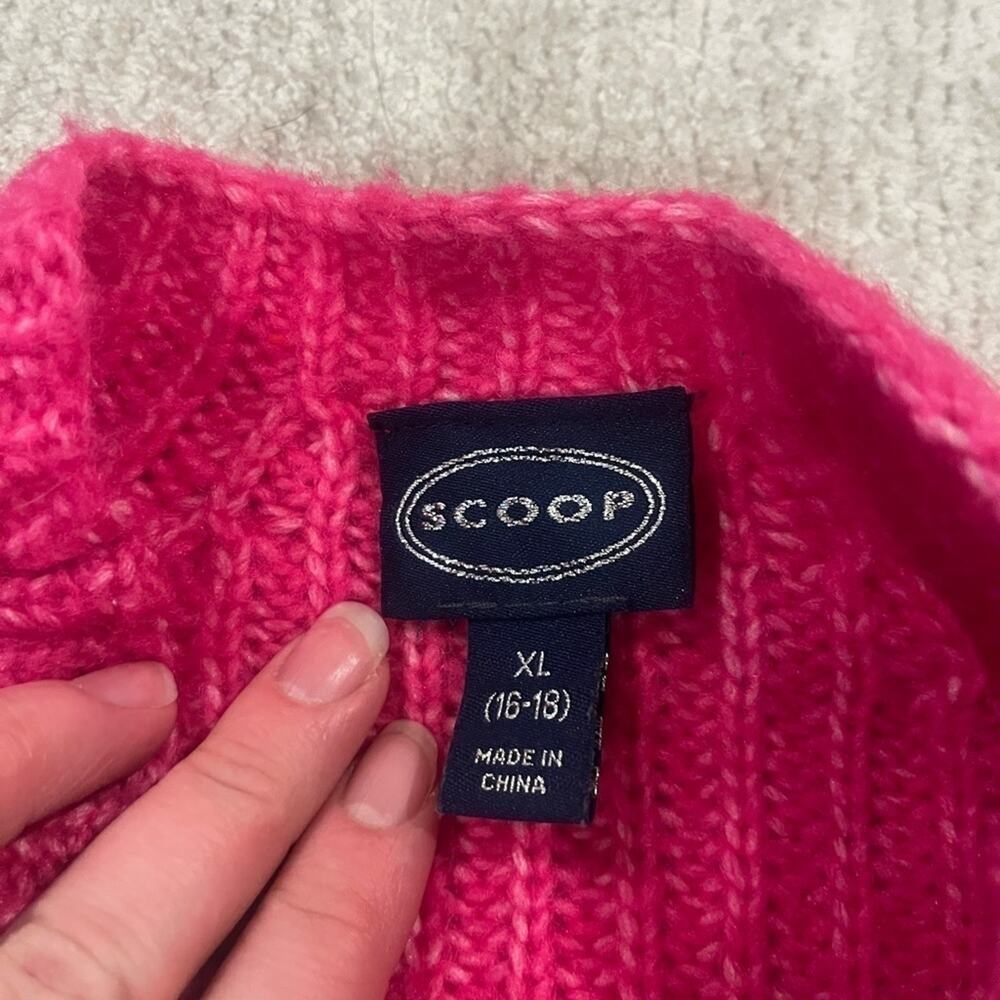 Scoop Apparel Pink Sweater size XL - Picture 3 of 4